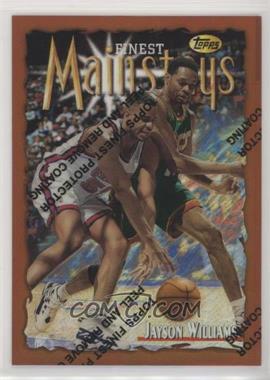 1996-97 Topps Finest - [Base] - Refractor #166 - Common - Bronze - Jayson Williams