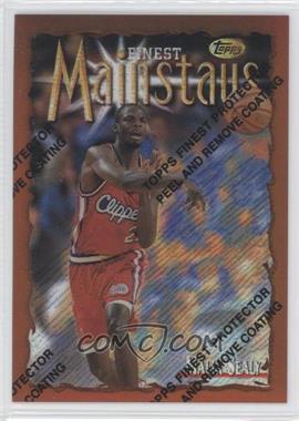 1996-97 Topps Finest - [Base] - Refractor #186 - Common - Bronze - Malik Sealy