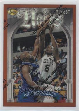 1996-97 Topps Finest - [Base] - Refractor #224 - Common - Bronze - Antoine Walker