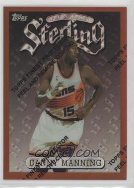 1996-97 Topps Finest - [Base] - Refractor #228 - Common - Bronze - Danny Manning