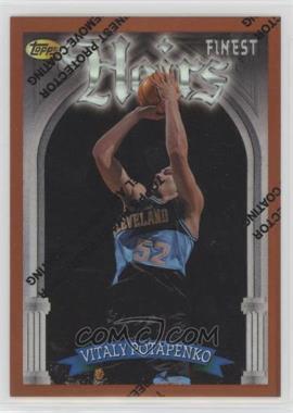 1996-97 Topps Finest - [Base] - Refractor #244 - Common - Bronze - Vitaly Potapenko