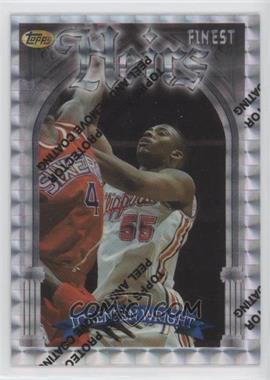 1996-97 Topps Finest - [Base] - Refractor #251 - Uncommon - Silver - Lorenzen Wright