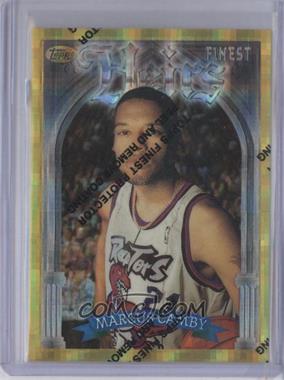 1996-97 Topps Finest - [Base] - Refractor #282 - Rare - Gold - Marcus Camby