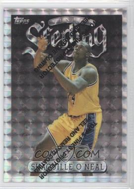 1996-97 Topps Finest - [Base] - Refractor #289 - Uncommon - Silver - Shaquille O'Neal