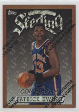 1996-97 Topps Finest - [Base] - Refractor #44 - Common - Bronze - Patrick Ewing