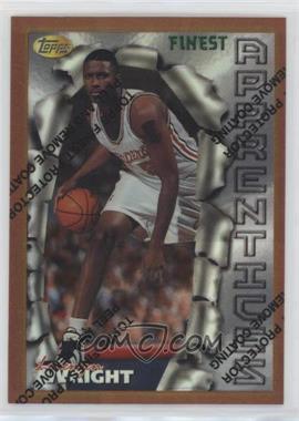 1996-97 Topps Finest - [Base] - Refractor #53 - Common - Bronze - Lorenzen Wright