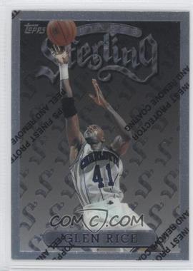 1996-97 Topps Finest - [Base] #103 - Uncommon - Silver - Glen Rice