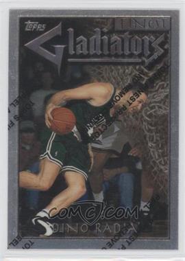 1996-97 Topps Finest - [Base] #117 - Uncommon - Silver - Dino Radja