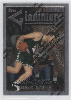 1996-97 Topps Finest - [Base] #117 - Uncommon - Silver - Dino Radja