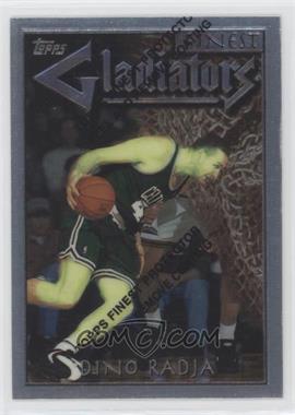 1996-97 Topps Finest - [Base] #117 - Uncommon - Silver - Dino Radja