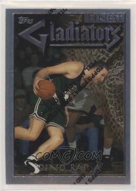 1996-97 Topps Finest - [Base] #117 - Uncommon - Silver - Dino Radja