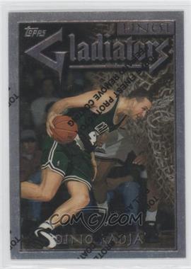 1996-97 Topps Finest - [Base] #117 - Uncommon - Silver - Dino Radja