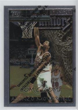 1996-97 Topps Finest - [Base] #118 - Uncommon - Silver - Alonzo Mourning