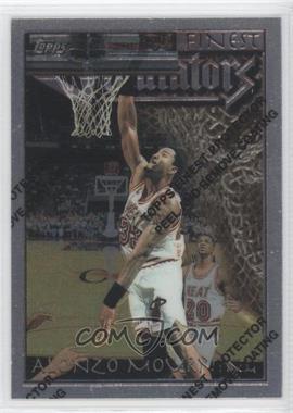 1996-97 Topps Finest - [Base] #118 - Uncommon - Silver - Alonzo Mourning