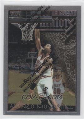 1996-97 Topps Finest - [Base] #118 - Uncommon - Silver - Alonzo Mourning