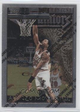 1996-97 Topps Finest - [Base] #118 - Uncommon - Silver - Alonzo Mourning