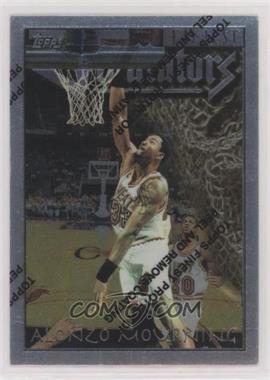 1996-97 Topps Finest - [Base] #118 - Uncommon - Silver - Alonzo Mourning