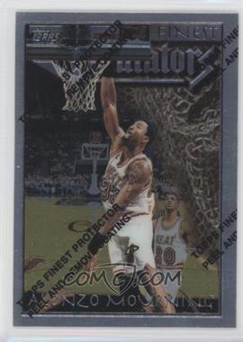 1996-97 Topps Finest - [Base] #118 - Uncommon - Silver - Alonzo Mourning
