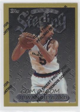 1996-97 Topps Finest - [Base] #140 - Rare - Gold - Juwan Howard