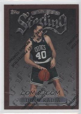 1996-97 Topps Finest - [Base] #18 - Common - Bronze - Dino Radja