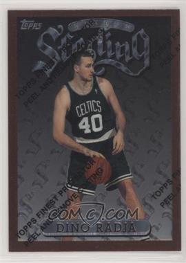 1996-97 Topps Finest - [Base] #18 - Common - Bronze - Dino Radja