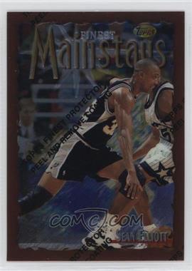 1996-97 Topps Finest - [Base] #200 - Common - Bronze - Sean Elliott