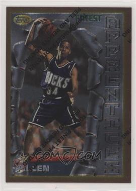 1996-97 Topps Finest - [Base] #22 - Common - Bronze - Ray Allen