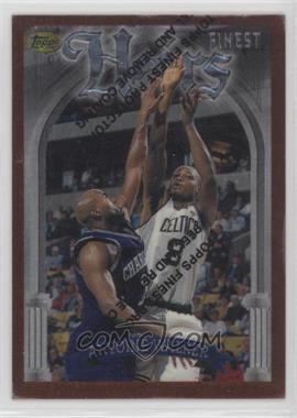 1996-97 Topps Finest - [Base] #224 - Common - Bronze - Antoine Walker