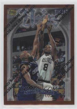 1996-97 Topps Finest - [Base] #224 - Common - Bronze - Antoine Walker