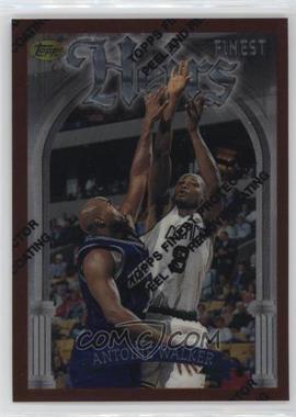 1996-97 Topps Finest - [Base] #224 - Common - Bronze - Antoine Walker