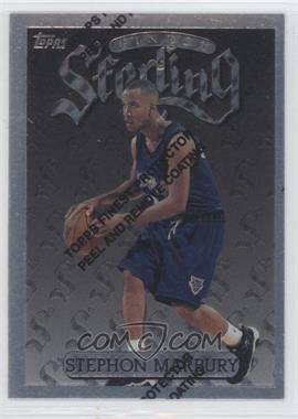 1996-97 Topps Finest - [Base] #253 - Uncommon - Silver - Stephon Marbury