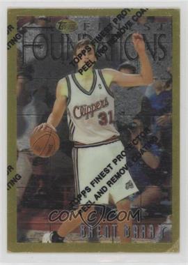 1996-97 Topps Finest - [Base] #277 - Rare - Gold - Brent Barry