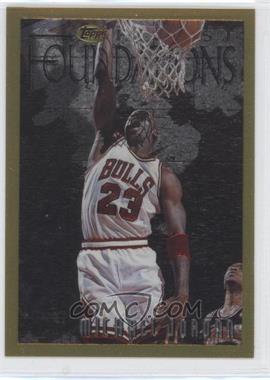 1996-97 Topps Finest - [Base] #291 - Rare - Gold - Michael Jordan