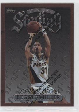 1996-97 Topps Finest - [Base] #30 - Common - Bronze - Reggie Miller