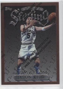 1996-97 Topps Finest - [Base] #39 - Common - Bronze - Jason Kidd