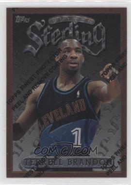 1996-97 Topps Finest - [Base] #51 - Common - Bronze - Terrell Brandon