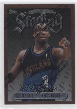 1996-97 Topps Finest - [Base] #51 - Common - Bronze - Terrell Brandon