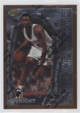 1996-97 Topps Finest - [Base] #53 - Common - Bronze - Lorenzen Wright