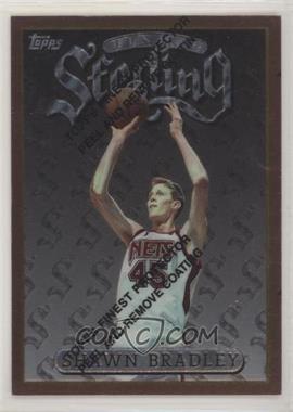 1996-97 Topps Finest - [Base] #57 - Common - Bronze - Shawn Bradley [EX to NM]