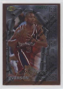 1996-97 Topps Finest - [Base] #69 - Common - Bronze - Allen Iverson