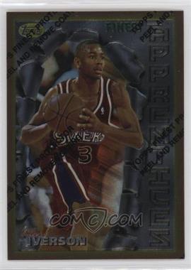 1996-97 Topps Finest - [Base] #69 - Common - Bronze - Allen Iverson