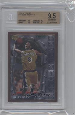 1996-97 Topps Finest - [Base] #74 - Common - Bronze - Kobe Bryant [BGS 9.5 GEM MINT]