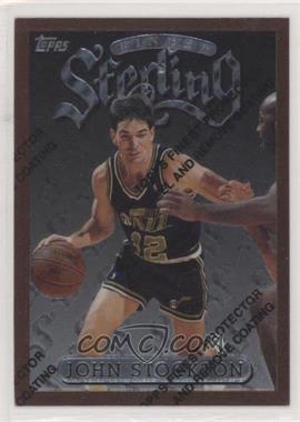 1996-97 Topps Finest - [Base] #90 - Common - Bronze - John Stockton