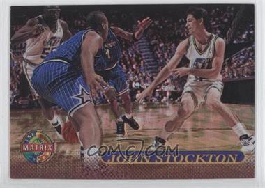 1996-97 Topps Stadium Club - [Base] - TSC Matrix #32 - John Stockton