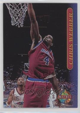 1996-97 Topps Stadium Club - [Base] - TSC Matrix #65 - Chris Webber [EX to NM]