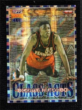 1996-97 Topps Stadium Club - Class Acts - Atomic Refractor #CA 10 - Dikembe Mutombo, Allen Iverson