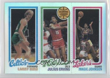 1996-97 Topps Stadium Club - Finest Reprints - Refractor #8 - Larry Bird, Julius Erving, Magic Johnson
