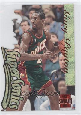 1996-97 Topps Stadium Club - Fusion Die-Cut #F 5 - Gary Payton