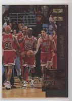 Chicago Bulls Team, Michael Jordan, Dennis Rodman, Toni Kukoc