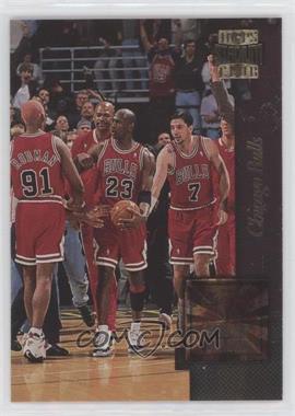 1996-97 Topps Stadium Club - Golden Moments #GM 3 - Chicago Bulls Team, Michael Jordan, Dennis Rodman, Toni Kukoc